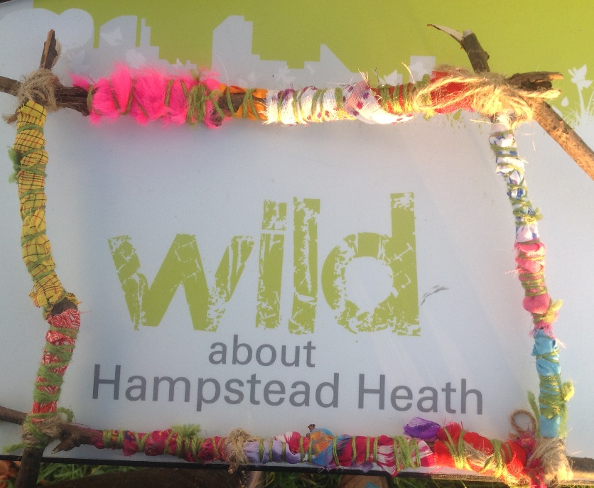 Wild About Hampstead Heath sign